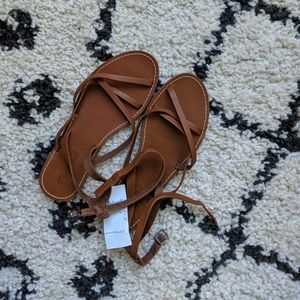 Madewell Boardwalk Skinny-strap sandal NWT 7.5